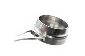Image of Area 419 Powder Cup for RCBS Chargemaster 1501, Raw Aluminum, 419-CM1500CUP