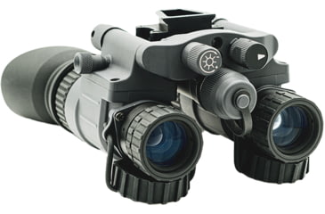 Image of Armasight BNVD-51 1x19mm Dual-Channel Night Vision Goggles, Powered By Pinnacle Gen 3 Ghost White Phosphor IIT, 51 Degree FOV, Gray, NSGNYX15M5G9DX2