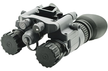 Image of Armasight BNVD-51 1x19mm Dual-Channel Night Vision Goggles, Powered By Pinnacle Gen 3 Ghost White Phosphor IIT, 51 Degree FOV, Gray, NSGNYX15M5G9DX2
