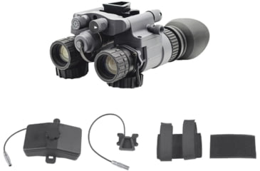 Image of Armasight BNVD-51 Go Kit, Night Vision Binoculars w/ Battery Pack, Gen 3 Ghost White Phosphor IIT, 51 Degree FOV, Gray, Gray, NSGNYX15M5G9DBB2