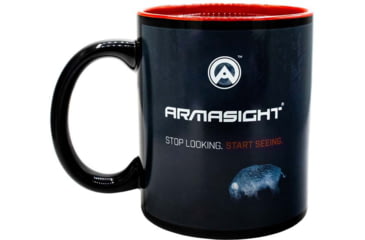 Image of Armasight Heat Activated Mug, 11 oz, Black, One Size, APMGTHBOXX