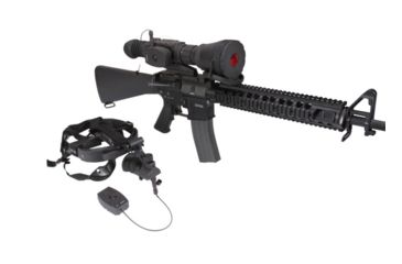 Image of Armasight IRIS Wireless Head Mounted Display for High-Performance Digital and Thermal Pro Line Devices, Black, Small ATVR000002