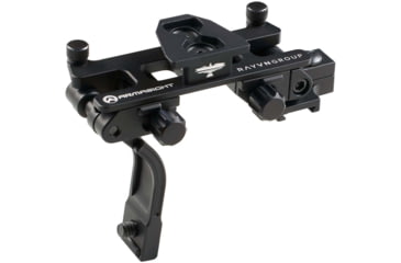 Image of Armasight Modular Bridge Mount, Rail System w/2 Pods, Black, ANTHMRGBRDGE01