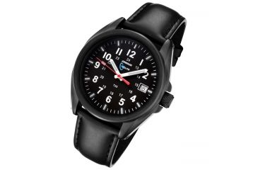 Image of Armourlite 38mm Shatterproof Glass Swiss Tritium Watch, Black, Small AL501-BBL