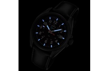 Image of Armourlite 38mm Shatterproof Glass Swiss Tritium Watch, Black, Small AL501-BBL