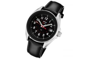 Image of Armourlite 38mm Shatterproof Glass Swiss Tritium Watch, Silver, Black, Small AL503-LBL