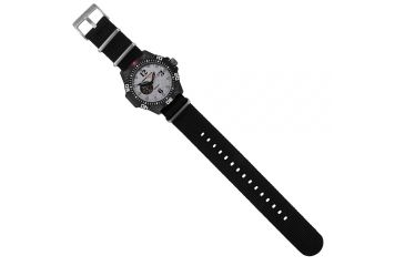 Image of Armourlite Caliber Series Automatic White Dial Watch with Black Nylon Band, White AL1202