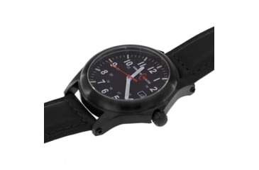 Image of Armourlite Field Series AL114 Swiss Made Tritium Illuminated Watch with Shatterproof Armourglass, Black Case, Black Dial, White Numbers, 42mm, AL114