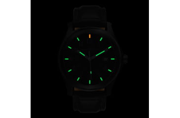 Image of Armourlite Field Series AL115 Swiss Made Tritium Illuminated Watch with Shatterproof Armourglass, Black Case, Blackout Dial, 42mm, AL115