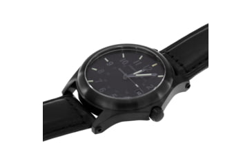 Image of Armourlite Field Series AL115 Swiss Made Tritium Illuminated Watch with Shatterproof Armourglass, Black Case, Blackout Dial, 42mm, AL115