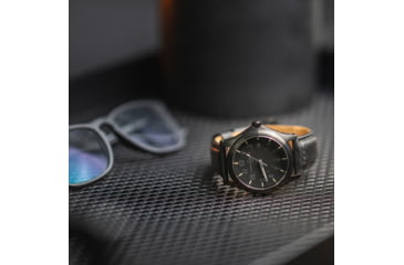 Image of Armourlite Field Series AL115 Swiss Made Tritium Illuminated Watch with Shatterproof Armourglass, Black Case, Blackout Dial, 42mm, AL115