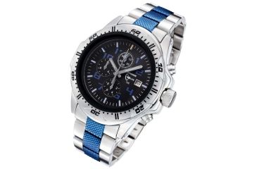 Image of Armourlite ShatterProof Scratch Resistant High Impact Glass Police Blue Edition, Silver/Blue, Small AL77