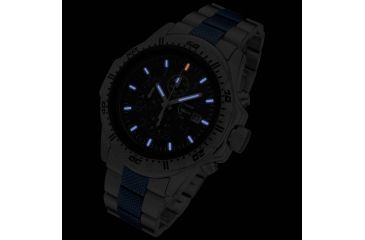 Image of Armourlite ShatterProof Scratch Resistant High Impact Glass Police Blue Edition, Silver/Blue, Small AL77