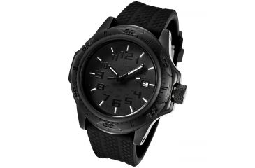 Image of Armourlite Phantom Shatterproof Scratch Resistant Glass Tritium Watch, Black, Small AL41
