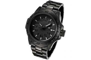 Image of Armourlite Phantom Shatterproof Scratch Resistant Glass Tritium Watch, Black, Swiss, Small AL48