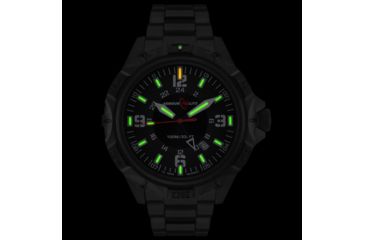 Image of Armourlite Professional Series Tritium Watch, 47mm Case, Ronda 515.24 Quartz Movement, Black/White AL1403