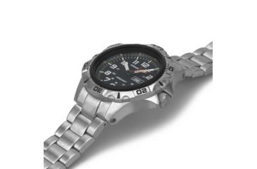 Image of Armourlite Professional Series Tritium Watch, 47mm Case, Ronda 517 Quartz Movement, Silver/Black/White AL1401