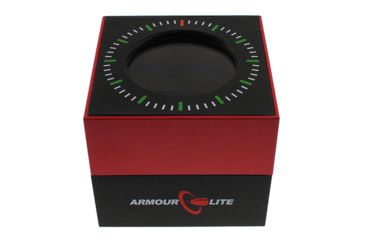 Image of Armourlite Professional Series Tritium Watch, 47mm Case, Ronda 517 Quartz Movement, Black/White AL1402