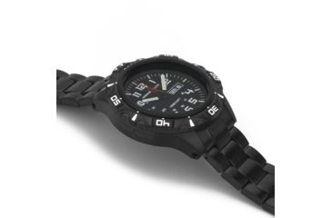 Image of Armourlite Professional Series Tritium Watch, 47mm Case, Ronda 517 Quartz Movement, Black/White AL1402