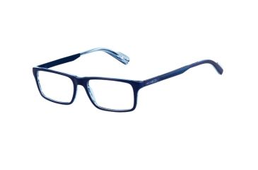 Image of Arnette Auxilary Eyeglasses, Top Blue on Striped Blue &amp; Brushed Blue Frame-AN7051-0753