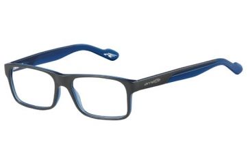Image of Arnette Buddy Eyeglass Frames, Grey/Transparent Blue Frame, 49mm AN7063-0549