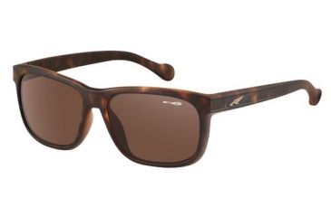 Image of Arnette Slacker Sunglasses, Fuzzy Havana Frame, Brown Lens AN4196-04