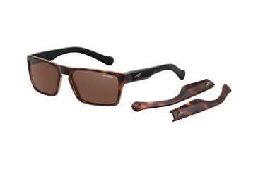 Image of Arnette Specialist Sunglasses, Fuzzy Havana Frame, Brown Lens-AN4204-04