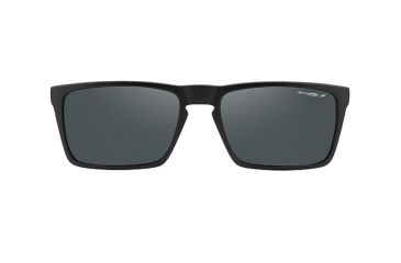 Image of Arnette Specialist Sunglasses, Matte Black Frame, Polarized Grey Lens-AN4204-02