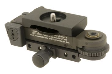 Image of Ashbury Precision Ordnance Electro-Optical Rail Grabber Mount w/Azimuth and Elevation Adjustment, Black, NSN 5342-01-578-0656 081-03V-0001-00