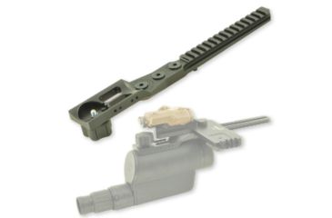 Image of Ashbury Precision Ordnance Leupold Mark 4 Spotting Scope Accessory Rail, Black 820-50V-0001-00