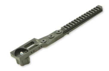 Image of Ashbury Precision Ordnance Leupold Mark 4 Spotting Scope Accessory Rail, Black 820-50V-0001-00