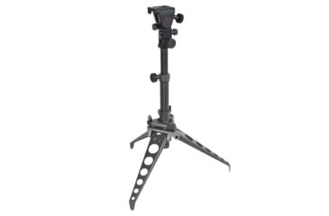 Image of Ashbury Precision Ordnance TACT3, Accupoint Compact Tactical Tripod w/Detachable Base Plate, Tactical Gray 600-41V-0007-00