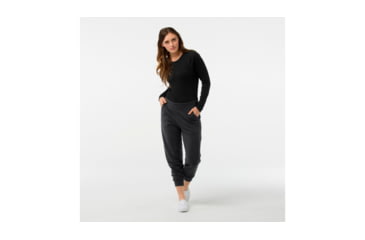 Image of Smartwool Ashcroft Jogger-Women's, Charcoal, Medium, SW000284003-M