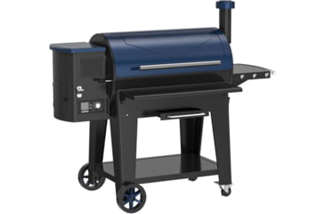 Image of ASMOKE AS1180 Pellet Grill and Smoker, Blue, Large, GR09002USAS