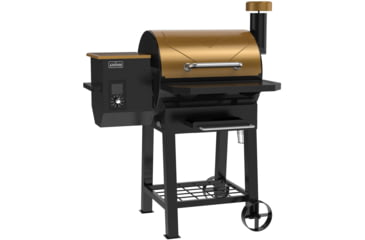 Image of ASMOKE AS500P Pellet Grill and Smoker, Gold, Large, GR01022USAS