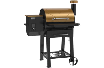 Image of ASMOKE AS500P Pellet Grill and Smoker, Gold, Large, GR01022USAS