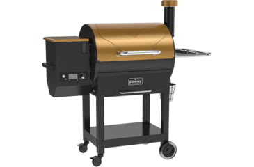 Image of ASMOKE AS700E Pellet Grill and Smoker, Gold, Large, GR06012USAS
