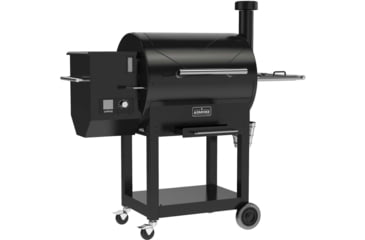 Image of ASMOKE AS700P Pellet Grill and Smoker, Black, Large, GR06016USAS