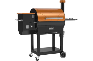 Image of ASMOKE AS700P Pellet Grill and Smoker, Orange, Large, GR06015USAS