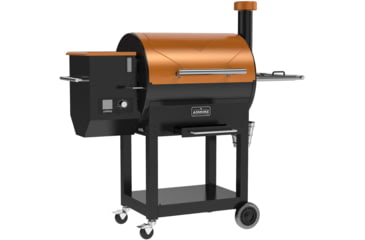 Image of ASMOKE AS700P Pellet Grill and Smoker, Orange, Large, GR06015USAS