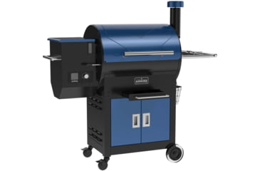 Image of ASMOKE AS750D Pellet Grill and Smoker, Blue, Large, GR06018USAS