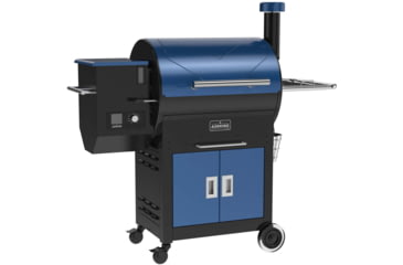 Image of ASMOKE AS750D Pellet Grill and Smoker, Blue, Large, GR06018USAS
