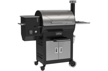 Image of ASMOKE AS750D Pellet Grill and Smoker, Silver, Large, GR06020USAS