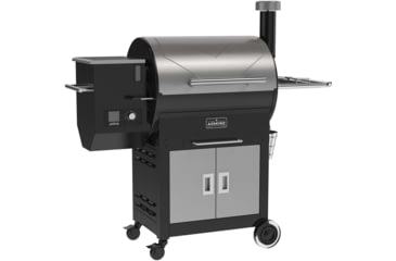 Image of ASMOKE AS750D Pellet Grill and Smoker, Silver, Large, GR06020USAS
