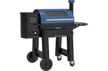 Image of ASMOKE AS880C Pellet Grill and Smoker, Blue, Large, GR08005USAS