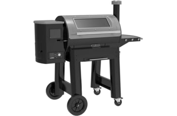 Image of ASMOKE AS880C Pellet Grill and Smoker, Silver, Large, GR08003USAS