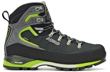 Image of Asolo Corax GV Boots - Mens, Black/Green Lime, 12, A12038-561-120