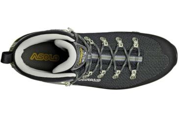 Image of Asolo Corax GV Boots - Mens, Black/Green Lime, 12, A12038-561-120