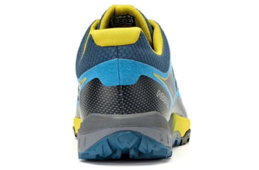 Image of Asolo Grid GV Boots - Mens, Indian Teal/Yellow, 12, A40500-898-120