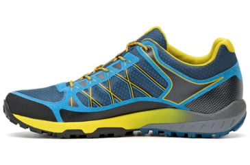 Image of Asolo Grid GV Boots - Mens, Indian Teal/Yellow, 12, A40500-898-120
